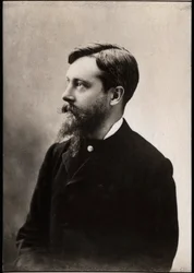 Retrato de Andre Lebon (1858-1938), político francês.